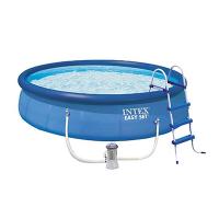 INTEX.Бассейн надувной EASY SET, 457х122см/14141л (301)
