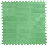 Пол мягкий зеленый, 33x33 см, (ДК)
