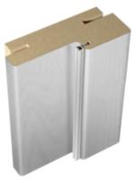 Брус коробки дверной телескопический ВЕЛЛДОРИС Emalux Серый Агат 70*26*2070мм, (ДК)