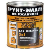 Эмаль по ржавчине DALI оранжевый 2 л
