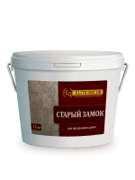Покрытие декоративное ELITE-DECOR Старый замок белый 15 кг (Под заказ)