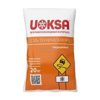 Реагент противогололедный (соль техническая) UOKSA, 20 кг до -15 °С