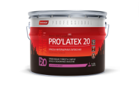 Краска акриловая PARADE интерьер латекс бел полумат Е20 база А 0,9 л, (ДК)