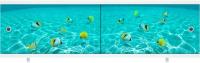 Экран для ванны пластиковый МЕТАКАМ Ультра легкий Подводная одиссея АРТ, 1480x560-600мм