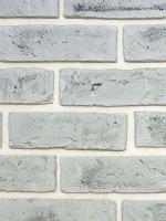 КАСАВАГА.Плитка декоративная Кирпич гипсо-цементная серая, 215х65мм, 1уп=0,5м2, (ДК)