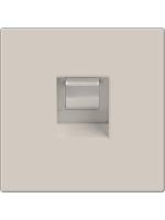 WERKEL.Розетка компьютерная RJ45, WL03-RJ-45-ivory, (Под заказ)