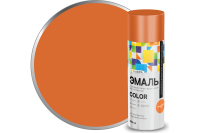 Эмаль аэрозоль ЛАКРА Color универсальная оранжевая (68) 520мл, (ДК)