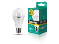 CAMELION.Лампа светодиод, А65/20Вт/E27/3000K/1820Лм, грушаLED A60-20W-830-E27