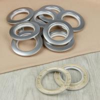 Люверсы для штор серебряный, d4,1/7,5см/10шт, (ДК)
