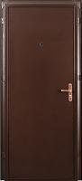 Дверь металлическая ПРОМЕТ Профи BMD 950 R Антик медный, 2050*950*45, (ДК)
