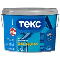 Краска фасадная ТЕКС Профи белая база D 9 л