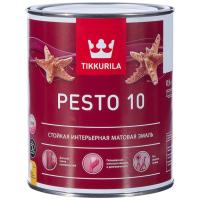Краска TIKKURILA PESTO 10 матовая база А 0,9 л