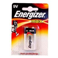 ENERGIZER.Батарейка 6LR61 крона, Max/6LR61/1xBL/9V/Alkaline, (ЭИ+К) (67953)