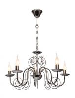 Silver Light Светильник, 5XЕ14X60W, 121.59.5 черный жемчуг
