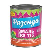 Эмаль ПФ-115 ТЕКС ФАЗЕНДА лайм 0,9 кг