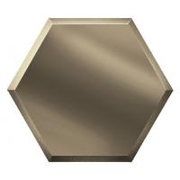 ДСТ.Зеркальная бронзовая плитка СОТА с фацетом 10 мм, 200х173, (ДК)