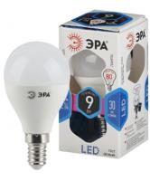 ЭРА.Лампа светодиод, P45/9Вт/4000К/E14/720Лм, шарик LED P45-9W-840-E14