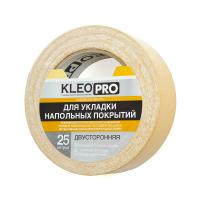 Лента двусторонняя полипропиленовая желтая KLEO 38мм*25м