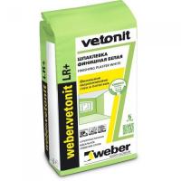 Шпаклевка полимерная финишная WEBER-VETONIT Ветонит LR+ 5 кг 0,3 мм белая