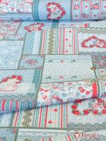 КУПАВА.Рогожка Пэчворк Весеннее настроение, 1.5м, хлопок-100%, 165гр/м.кв (ДК)