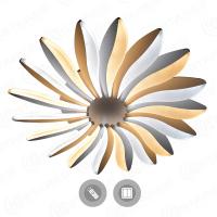 ESTARES.Светильник светодиодный Liliya double 85Вт R-633-WHITE-220-IP44, LED/85W/3000-6000к