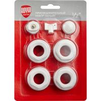 ROYAL THERMO.Набор д/радиатора присоединительный 1/2'' Белый