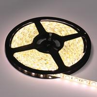 ECOLA.Лента светодиодная теплая, 5м/14.4W/12V/IP65/10mm/60Led/2800K/18Lm/1080Lm/m, (ЭИ)