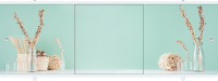 Экран для ванны пластиковый МЕТАКАМ "Premium Collection" Мятная история/Композиция 1480x560мм