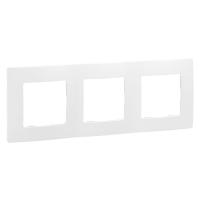 LEGRAND.ETIKA.Рамка 3 поста белая, 672503
