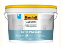 Краска MARSHALL MAESTRO Белый потолок люкс (белая) 4,5л, (ДК)