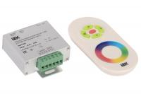 IEK.Контроллер, радио/белый/RGB/3 канала/12В/4А/144Вт,LSC2-RGB-144-RF-20-12-W, (ЭИ)