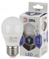 ЭРА.Лампа светодиод, P45/9Вт/6000К/E27/720Лм, шарик