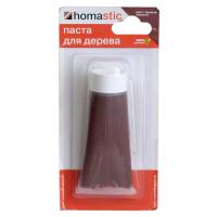 Паста для восстановления паркета и ламината HOMASTIC Темный махагон, (ДК)