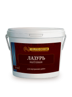 Финиш - покрытие ELITE-DECOR Лазурь матовая прозрачный 5 кг (Под заказ)