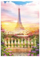 Фотообои бумажные Симфония Лето в Париже, 4 листа 1400х2000 мм, (ДК)