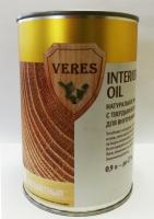 Масло для дерева VERES OIL INTERIOR Бесцветный №1 0,9 л