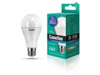 CAMELION.Лампа светодиод, А65/20Вт/E27/6500K/1870Лм, груша 13166/LED A60-20W-865-E27