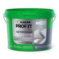 Грунт акриловый ЛАКРА PROFIT адгезионный белый 6 кг