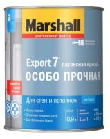 Краска MARSHALL Export 7 глубоко матовая латексная BW 0,9л, (ДК)