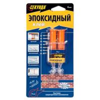 Супер-клей СЕКУНДА эпоксидный 6 мл