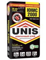Клей для плитки UNIS 2000 25 кг