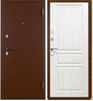 Дверь металлическая ПРОМЕТ Титан 960 L Графит/Бетон снежный 2050*960*66, (ДК)