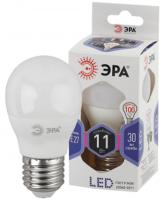 ЭРА.Лампа светодиод, P45/11Вт/6000К/E27/880Лм, шарик LED P45-11W-860-E27      