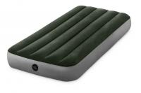 INTEX.Кровать надувная DOWNY BED(fiber-tech), 99x191x25см (301)