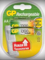 GP.Батарейка, 1,2В АА 1300 мАч 2 шт