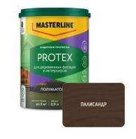Пропитка защитная Masterline Protex Палисандр 0,9л, (ДК)