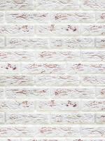 КАСАВАГА.Плитка декоративная Кварцит гипсо-цементная белая с розовым, 210х50мм, 1уп=0,5м2, (ДК)