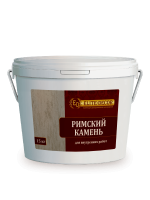 Покрытие декоративное ELITE-DECOR Римский камень белый 15 кг (Под заказ)