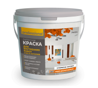 Краска для внутренних работ PROFESSIONAL супербелая 1,5 кг