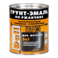 Эмаль по ржавчине DALI RAL7004 Серый 2 л